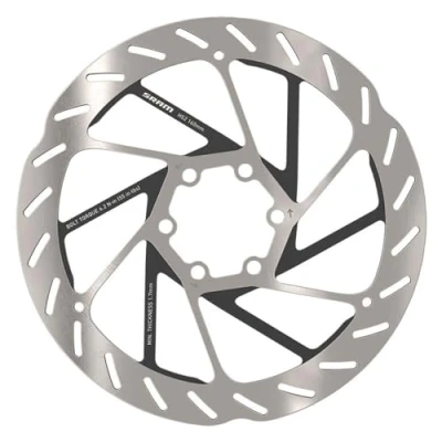 Imagen de SRAM Disco Freno HS2 6 Agujeros 220mm, Sport, Plata/Negro (Multicolor), Talla Única
