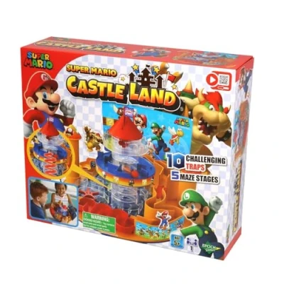 Imagen de EPOCH Games 7378 Super Mario Castle Land Board Game