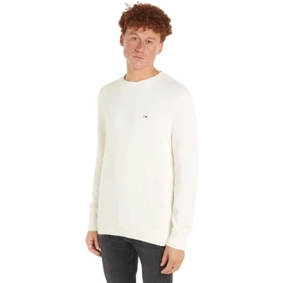 Imagen de Tommy Jeans SLIM Essentials Jersey de punto, Hombre, Talla: Medium, Ancient white