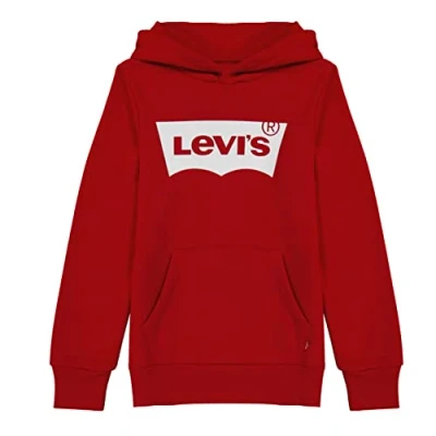 Imagen de Levi&#039;s Lvb batwing screenprint hoodie Niños Rojo/Blanco (Levis Red/White) 14 años