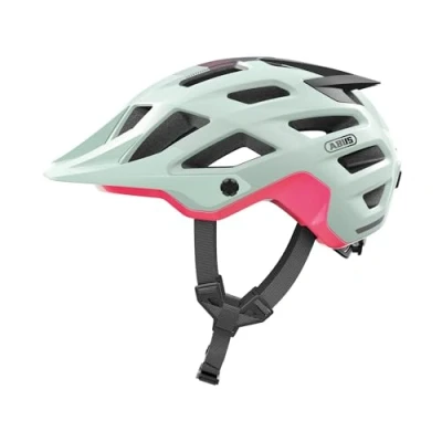 Imagen de ABUS casco MTB Moventor 2.0 confortable para bicicleta todo terreno all mountain hombre y mujer verde mate, S
