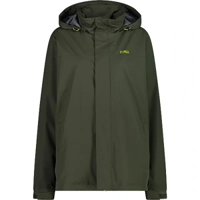 Imagen de CMP Chaqueta Hombre Broches Capucha, Verde Aceite, 56