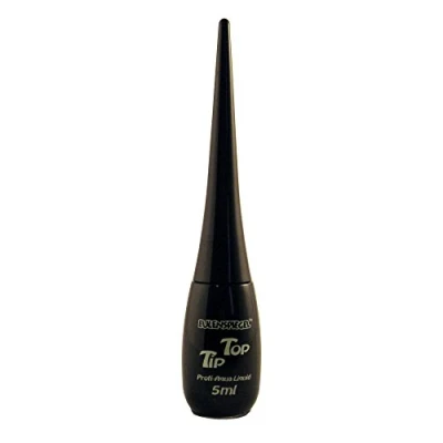 Imagen de Eulenspiegel 671115 Líquido Aqua Profesional Tip Top Negro, frasco pincel, 5 ml, Halloween, carnaval, fiesta temática