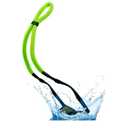 Imagen de STANDWERK® Float I Cinta para gafas flotante deportes acuáticos, verde neón