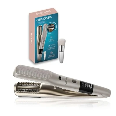 Imagen de Cecotec Recortadora de Puntas, Eliminador Puntas Abiertas Inalámbrico HairCare SmoothEnds. Cabello Sano y Radiante, Uso con Batería, Autonomía 140mins, Depósito, Cepillo Limpieza Incluido
