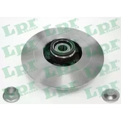 Imagen de LPR R1022PCA Disco de freno 300 11 5 macizo con anillo sensor ABS, juego cojinetes rueda accesorios RENAULT: ESPACE 4, Vel Satis