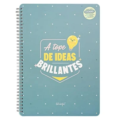Imagen de Mr. Wonderful Libreta a Tope De Ideas Brillantes, Multicolor
