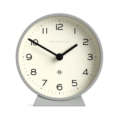 Imagen de NEWGATE® M Mantel Silent Sweep Relojes de repisa &#039;No Tick&#039; Un Moderno Reloj Chimenea pequeño para Sala Estar Oficina Escritorio