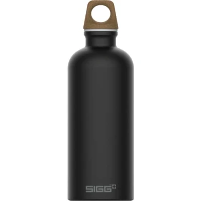 Imagen de SIGG Traveller MyPlanet Direction Plain botella cantimplora (1.0 L), hermética neutral para el clima, de aluminio ligera fabricada en Suiza