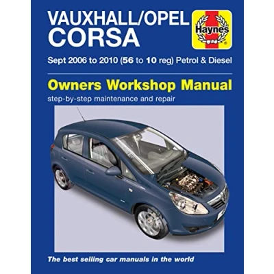 Imagen de Vauxhall/Opel Corsa Petrol &amp; Diesel (Sept 06 10) Haynes Repair Manual