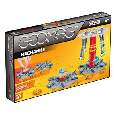 Imagen de Geomag Mechanic Construcciones magnéticas y Juegos educativos, Multicolor, 103 Piezas, 726