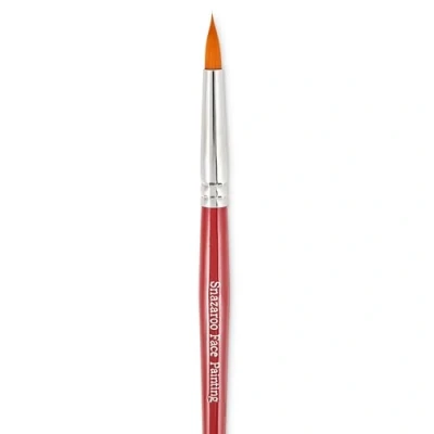 Imagen de Snazaroo Professional Brocha para pintura facial, Color rojo, 1 unidad (Colart 1192010)