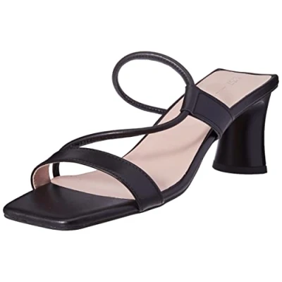 Imagen de L37 HANDMADE SHOES So in Love, Sandalia de tacón Mujer, Negro, 39 EU