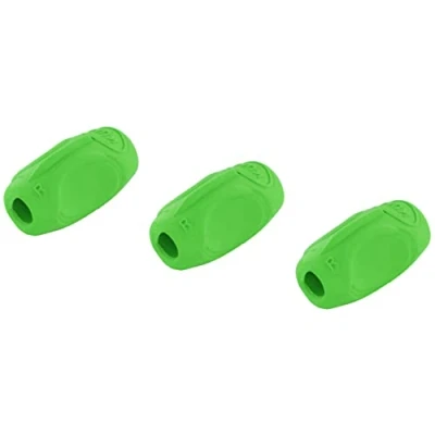 Imagen de KUM AZ4060026 G Soporte de escritura Sattler Grip A7, 3 piezas, verde, portalápices para diestros y zurdos
