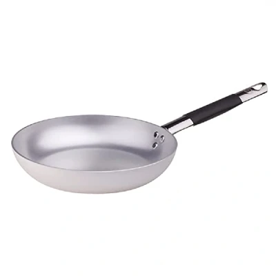 Imagen de Ollas Agnelli Pan avellanado Baja, Aluminio, 3 mm de Espesor, con Mango Tubular Acero Inoxidable Cool, Plata, 40 cm