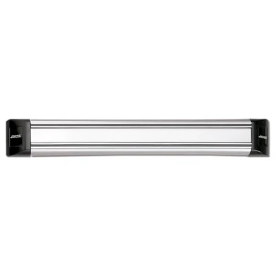 Imagen de Arcos Soportes Magnéticos Soporte Magnético para Cuchillos Hecho de PVC, Acero y ABS 300 x 45 mm Color Gris Negro