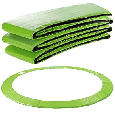 Imagen de Arebos Cubierta para Borde de Cama elástica 366 cm 100% Resistente a los Rayos UV Protección Bordes Desgarros Verde Claro