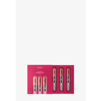 Imagen de KIKO Milano Unlimited Double Touch Lip Set 01 Kit De Labios Compuesto 3 Labiales Líquidos En Dos Pasos