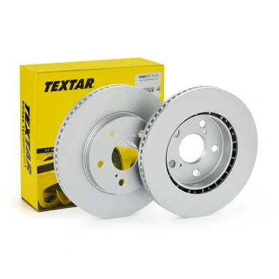 Imagen de TEXTAR Disco de freno TOYOTA: Corolla XII Berlina, Familiar, Hatchback 25mm 05/07 114,3mm ventilación interna revestido
