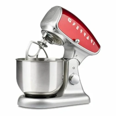 Imagen de G3 Ferrari G20075 Pastaio Deluxe Amasadora profesional 5,2 litros, 1200 W, rojo/plateado