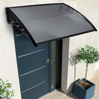 Imagen de IDMarket Toldo de puerta marquesa bienvenida 80 x 120 cm teñido