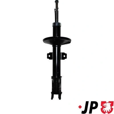 Imagen de JP GROUP 5142100200 amortiguador Eje delantero Presión de gas Bitubular Columna Espiga arriba DACIA: Duster SUV