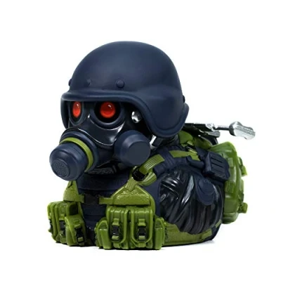 Imagen de TUBBZ Boxed Edition Hunk Figura Coleccionable de Pato Goma Vinilo Producto Oficial Resident Evil TV, películas y Videojuegos