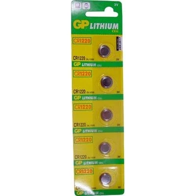 Imagen de Blister 5 Pilas (boton) Gp Cr1220