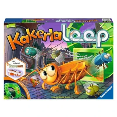 Imagen de Ravensburger Juego de reflejos Kakerlaloop, 2 a 4 jugadores (21123) (versión en alemán ) , color/modelo surtido