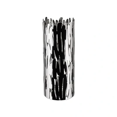 Imagen de Alessi Jarrón Flores bm05 Bark Acero inoxidable 18/10 brillante pulido con recipiente de cristal.
