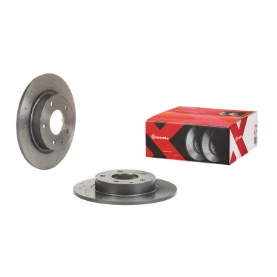 Imagen de BREMBO 08.C653.1X Disco de freno 265 9 5 macizo, perforado revestido MAZDA: 3 Hatchback, Berlina, CX 30