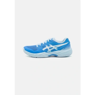 Imagen de Asics Gelcourt Hunter 3 Zapatillas de balonmano, Mujer, Talla: 38, Blue coast/white Zapatos
