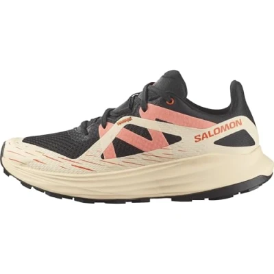 Imagen de Salomon Ultra FLOW Zapatillas de trail running, Mujer, Talla: 40 2/3, Black/tender peach/fusion coral Zapatos