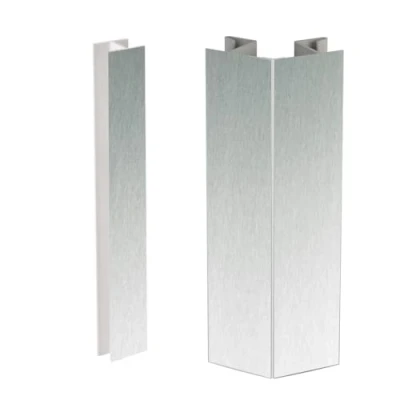 Imagen de Evotrade Accesorios Articulación Adicionales para Zócalo Cocina Esquina Flexible Universal Unión Zuecos Esquinas Variables 90º a +90º + Una Junta Central