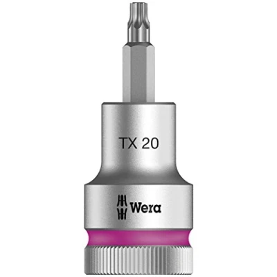 Imagen de WERA 05003830001 8767 C HF TORX 20 x 60 mm Vaso de punta Zyklop con función retención 1/2&quot;