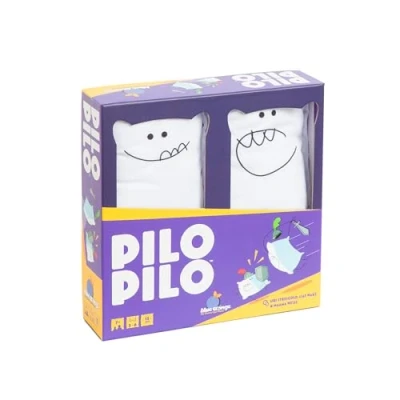 Imagen de Blue Orange Pilo Juego de rapidez Ideal para divertirse en Familia o Entre Amigos la Noche, Batalla Almohadas, a Partir 6 años