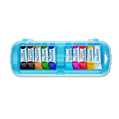 Imagen de Giotto Gouache Caja de 10 Tubos ml, F301700, Surtidos