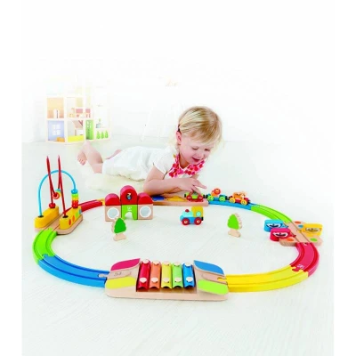 Imagen de Circuito de Trenes Encajable Musical