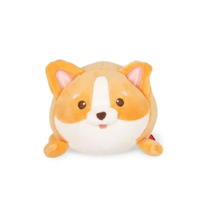 Imagen de Legami Peluche Super Soft!, Tema Corgi, tamaño Mini, con Tarjeta de identificación Personalizable, se sostiene Solo, 14x15x12 cm