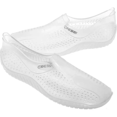 Imagen de Cressi Water Shoes Escarpines, Unisex Adulto, Claro (Transparente), 37 EU