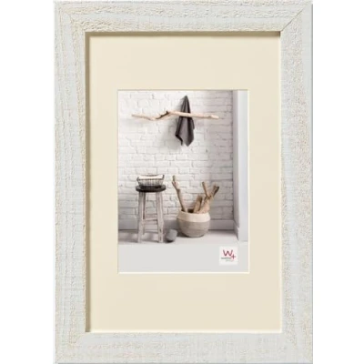 Imagen de Walther Design HO520V Home, Marco de madera, blanco polar, 15 x 20 cm