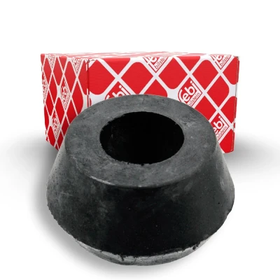 Imagen de FEBI BILSTEIN 05585 Soporte, parachoques Eje trasero debajo, delantero abajo