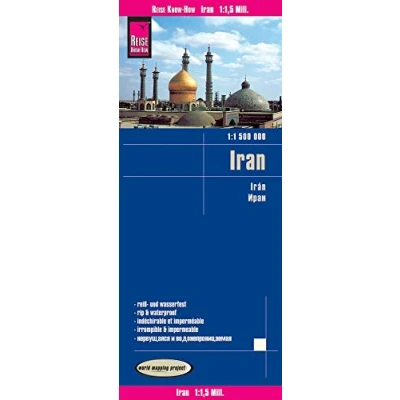 Imagen de Irán, mapa de carreteras impermeable. Escala 1:1.500.000. Reise Know How.: world mapping project (Iran (1:1.500.000))