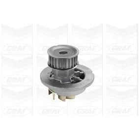 Imagen de GRAF PA1061 Bomba de agua 23 con junta anular mecánico Latón para accionamiento correa trapecial CHEVROLET: Lacetti Hatchback, Nubira Berlina