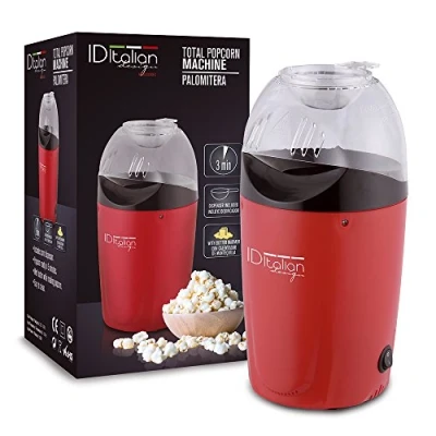 Imagen de ID Italian IDECUSWEET03 PALOMITERA Popcorn Machine, 1200w IDECUSWEET03, Rojo