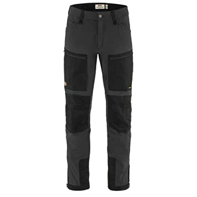 Imagen de Fjällräven KEB Agile Trousers Pantalones montañeros largos, Hombre, Talla: 50, Black