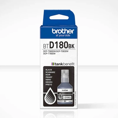Imagen de Brother BTD180BK Botella de Tinta, Color Negro