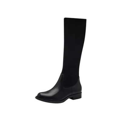 Imagen de Tamaris Comfort 8 85502 43 Botas largas Planas, de Moda Mujer, Negro, 40 EU Ancho