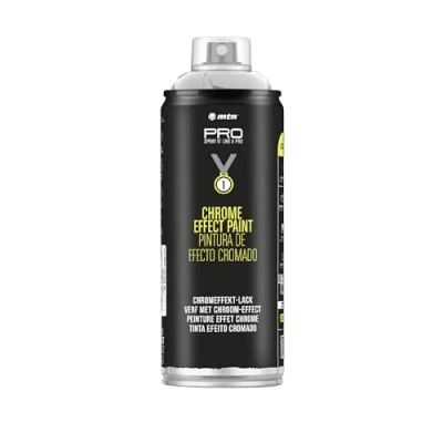Imagen de Montana Colors MTN PRO Efectos Cromados Plata Cromada, Spray 400ml