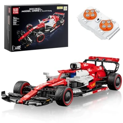 Imagen de Mould King 13151 Technic Speed Champions Juego de Bloques Construcción para Coches Carreras (1185 Piezas)
